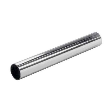 Tubo  armadio  tondo  cromato - Acciaio  mt  3  mm  25