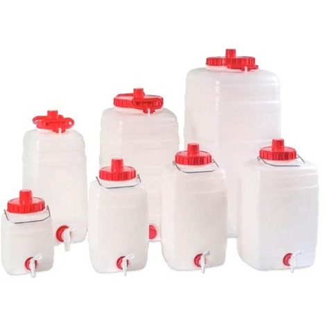 Damigiana plastica 50 lt bocca larga