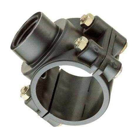 Presa  a  staffa  pn16  irritec - Mm  63x3/4f  bulloni  4