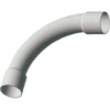 Curva  90  ip40  x  tubo  rigido  pvc - Grigio  mm  25