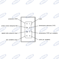 Centralina preriscaldo candelette e arresto motore 24V
