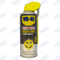 WD-40 GRASSO SPRAY LUNGA DURATA. Fornisce una lubrificazione estremamente duratura ed una protezione dalla corrosione per le situazioni più critiche. Un'eccellente aderenza alle superfici associata a proprietà sigillanti fanno sà ¬ che il prodotto non c