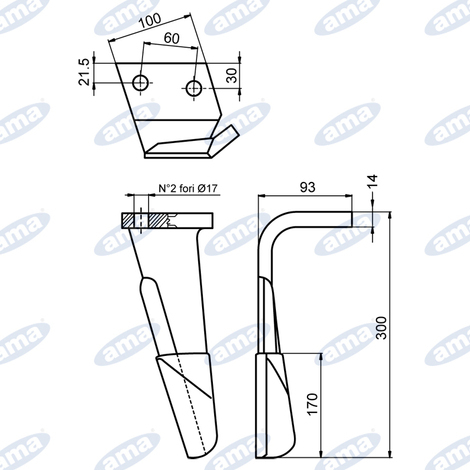 DENTE SX F17 gr2350