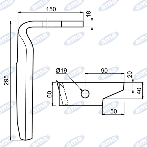 DENTE SX F19 gr2700