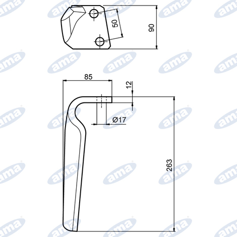 DENTE SX F17 gr1600