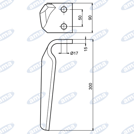 DENTE SX F17 gr2300