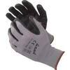 Guanto  nitrile  nero  puntinato  hand - Maglia  leggera  sintetico  grigio  10