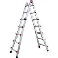 Scala  telescopica  profi  auto  sicos - Alluminio  h.cm  165/612  pioli  6+6