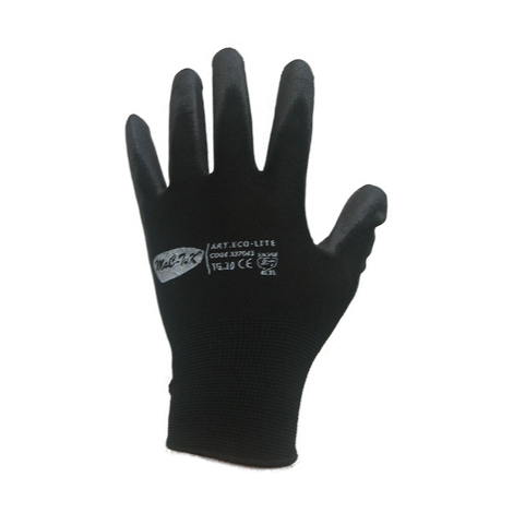 Tg xl-9 guanti da lavoro poliuretano nero antinfortunistica protezione