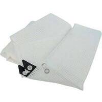 Telone  occhiellato  leno  kristal  hand - Trasparente  gr/mq  160  mt  3x5