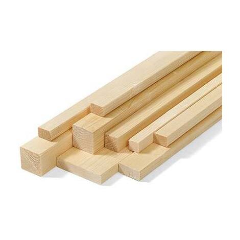 Listello  piallato  pircher - Abete  mm  10x  50  h.mm  2000