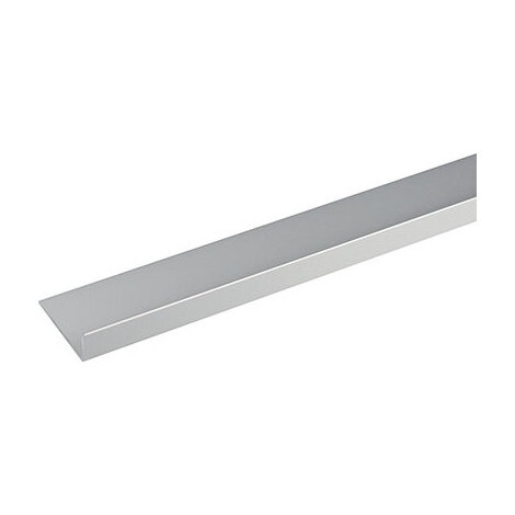 Profilo  angolare  lati  diversi  arcansas - Allum  argento  s.mm  1,5  mm  40x15  h.cm  100