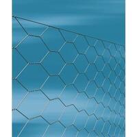 Rete tripla zincata 25/3 margherita cavatorta - M/n° 25/3 n° 3=mm 0,8 l.mt 50 h.cm 100