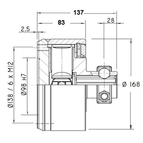 LIMITATORE COPPIA LAX NM1300 1-3/8
