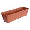 Cassetta  iris  ics - Pp  terracotta  cm  80x20  h.cm  16