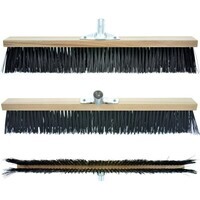 Scopa industriale non piumata 80 cm spazzolone spazzettone pulizia scopettone