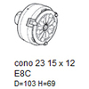 FRIZIONE CONO 23 12X15 E Z8 103X68,5