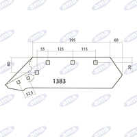 VOMERE ADATTABILE MORO 1383-14-DA7 DX