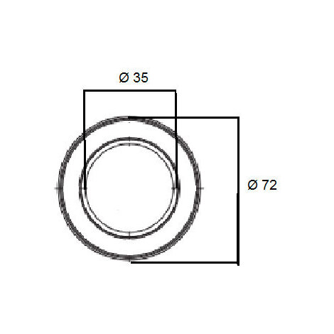 PARAOLIO ASSALI 35X72X1,5