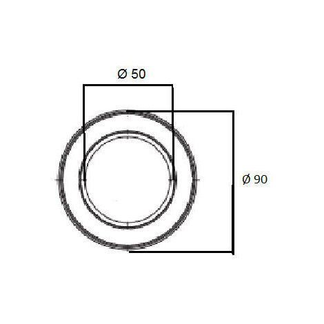 PARAOLIO ASSALI 50X90X1,5