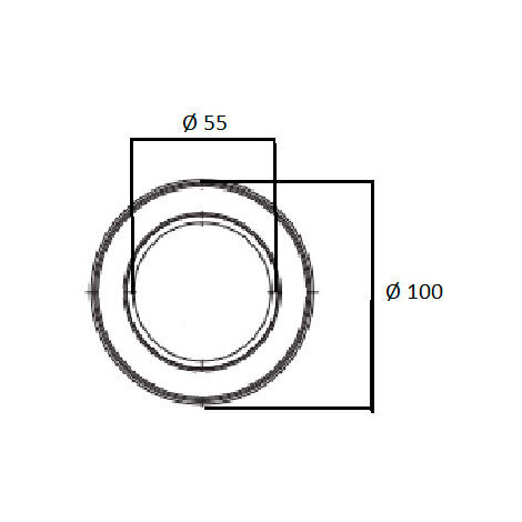 PARAOLIO ASSALI 55X100X1,5