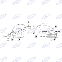 Vomere adattabile alla produzione ER.MO A22 S-CA093AS sx