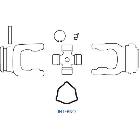 SNODO T50   X TUBO INTERNO COLLAR