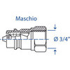 INNESTO RAPIDO VALV. M.3/4
