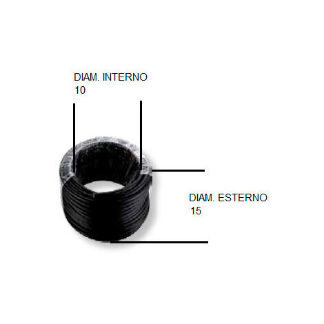 TUBO TELATO INTERNO DIAM.10X17 MT.10