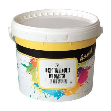Idropittura  quarzo  hand - Bianco  lt    4