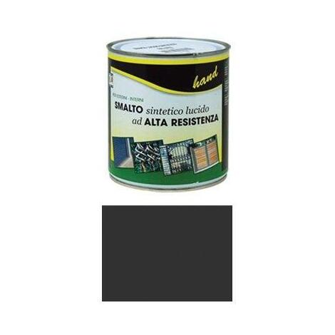 Smalto  a  solvente  hand - Nero  opaco  ral  9005  ml  750