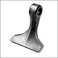 Mazza trinciasarmenti 30x126x120 Foro 25,5 mm