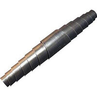 Molla  a  bovolo  x  forbice  pota - Acciaio  brunito  mm  60