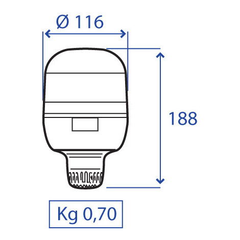 EUROROT INN.TUBOL.FLEX 12/24V C/LAMP.12V
