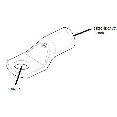 CAPICORDA A GRAFFARE IN RAME STAGNATO