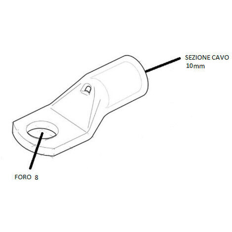 CAPICORDA A GRAFFARE IN RAME STAGNATO