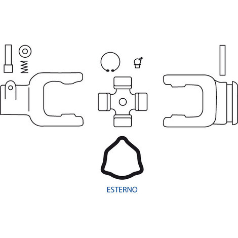 SNODO T60   X TUBO ESTERNO