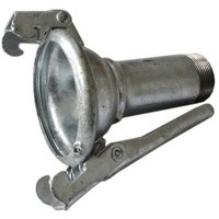 Femmina con tronchetto 60 mm x 1? filettato zincato raccordo per irrigazione