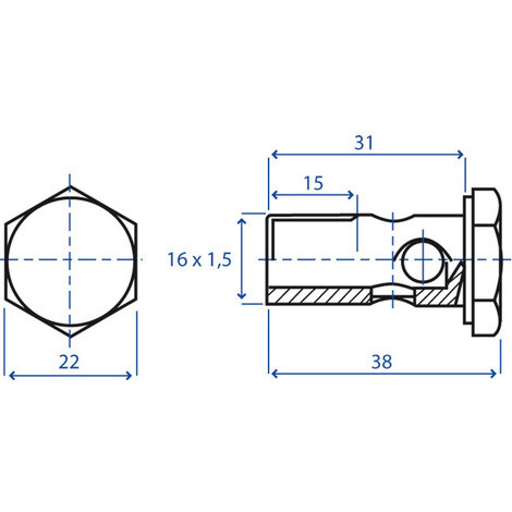 BOCCHETTONE X AN.ORIENT.16X1,5