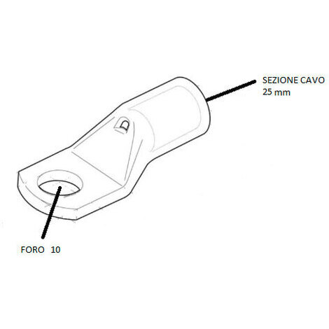 CAPICORDA A GRAFFARE IN RAME STAGNATO
