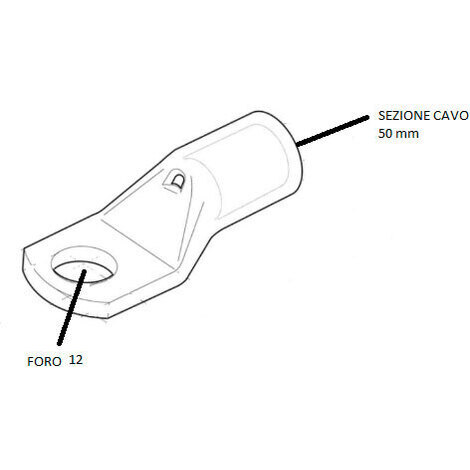 CAPICORDA A GRAFFARE IN RAME STAGNATO