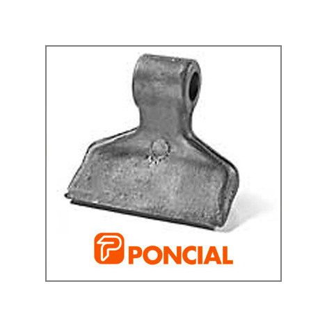 Mazza trinciasarmenti 40x110x120 Foro 18,5 mm