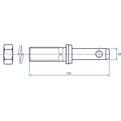 PERNO ATTACCO ATTR.28/28 PZ.5