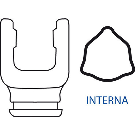 FORCELLA  T70V.T. X TUBO INTERNO-
