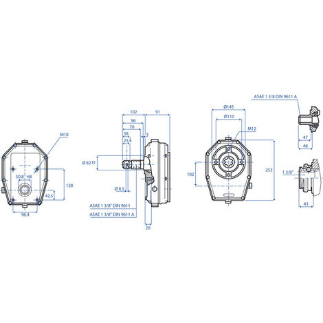 MOLTIPLICATORE G.3 R.1:3 3/8