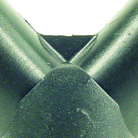 1 pz - raccordo - y - d. 3/4? x 25 x 25 mm - filetto maschio e portagomma