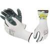 Guanto  nitrile  grigio  hand - Maglia  leggera  sintetico  bianco  11