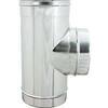 Tubo  a  tee  90�  mmf  acciaio  inox  aisi  304 - Cm  15  mmf