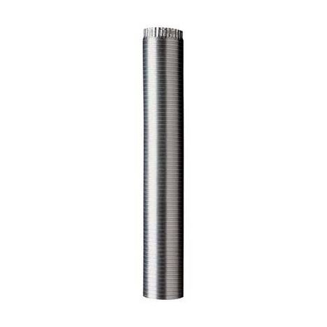 Tubo  rullato  alluminio  naturale - Mm  0,12  cm  14  mt  3