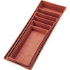 Sottocassetta  bama - Pp  terracotta  cm  50x20  h.cm  6
